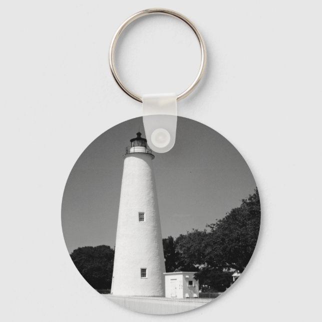 Ocracoke Lighthouse Nyckelring (Framsida)