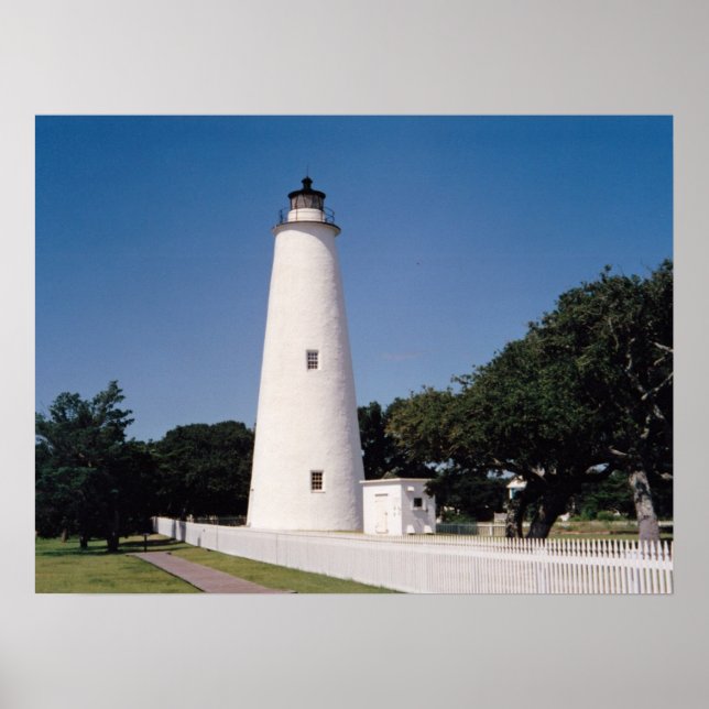 Ocracoke Lighthouse Poster (Framsidan)