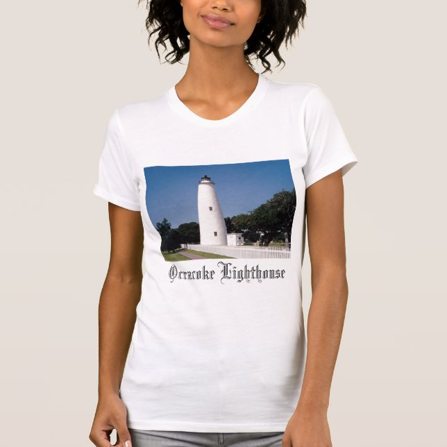 Ocracoke Lighthouse T-shirt (Framsida)