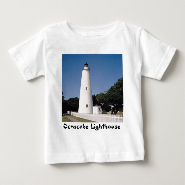 Ocracoke Lighthouse T-shirt (Framsida)
