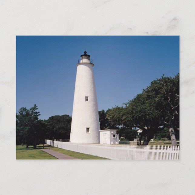 Ocracoke Lighthouse Vykort (Framsida)