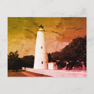 Ocracoke Lighthouse Vykort