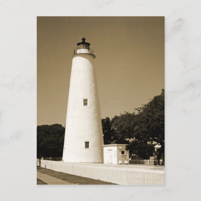 Ocracoke Lighthouse Vykort (Framsida)