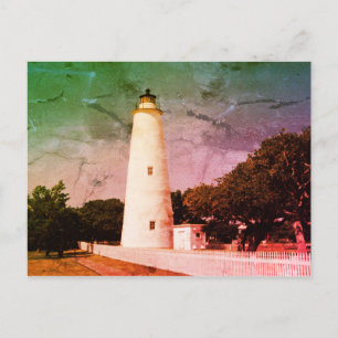 Ocracoke Lighthouse Vykort