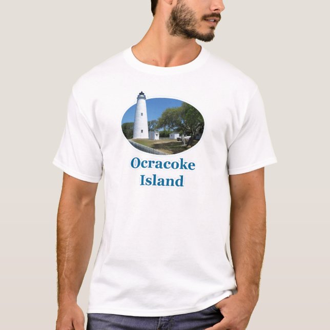 Ocracoke ö, North Carolina Tee Shirt (Framsida)