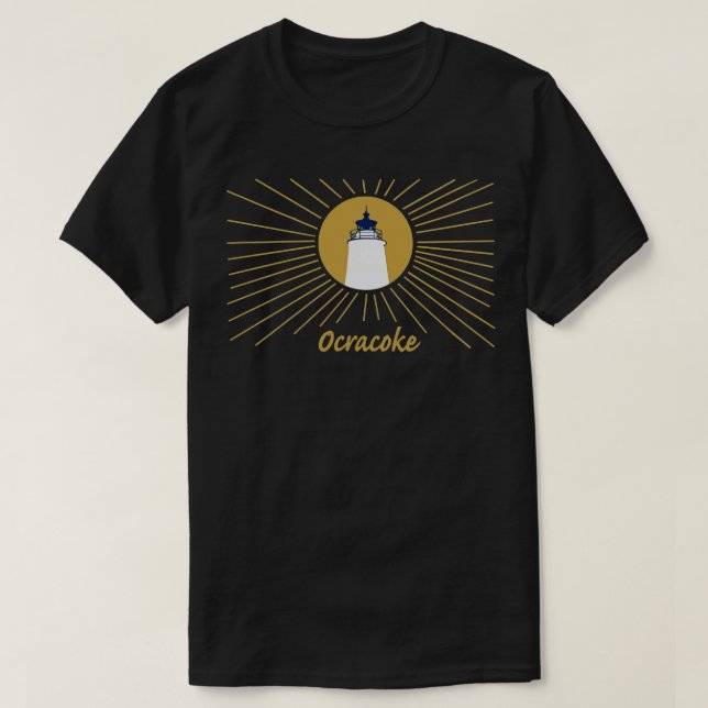 Ocracoke Sol Rays T Shirt (Design framsida)