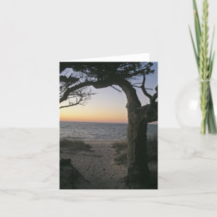 Ocracoke Sunset Note-kort Kort