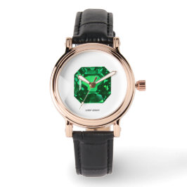 Octagon Emerald Armbandsur