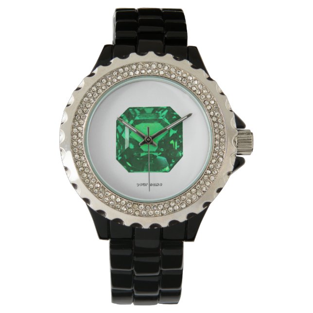 Octagon Emerald Armbandsur (Framsida)