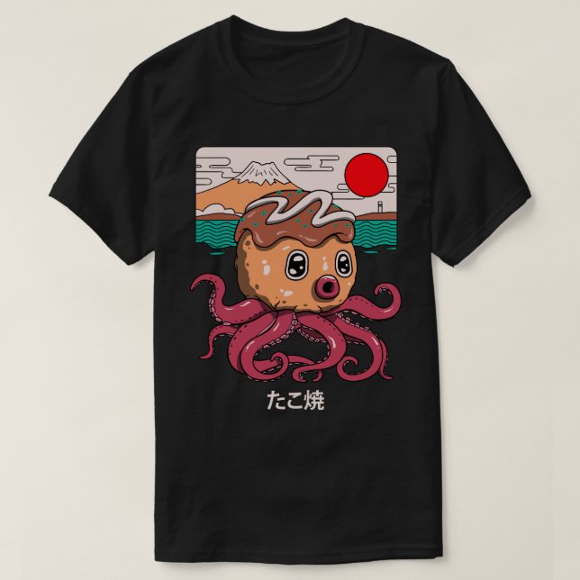 Octakoyaki T Shirt (Design framsida)