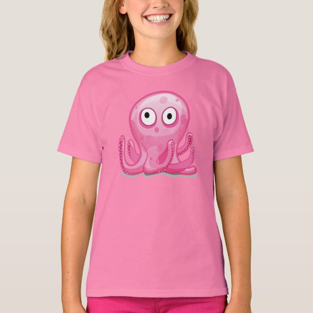 Octapoda Girls T-Shirt (Framsida)
