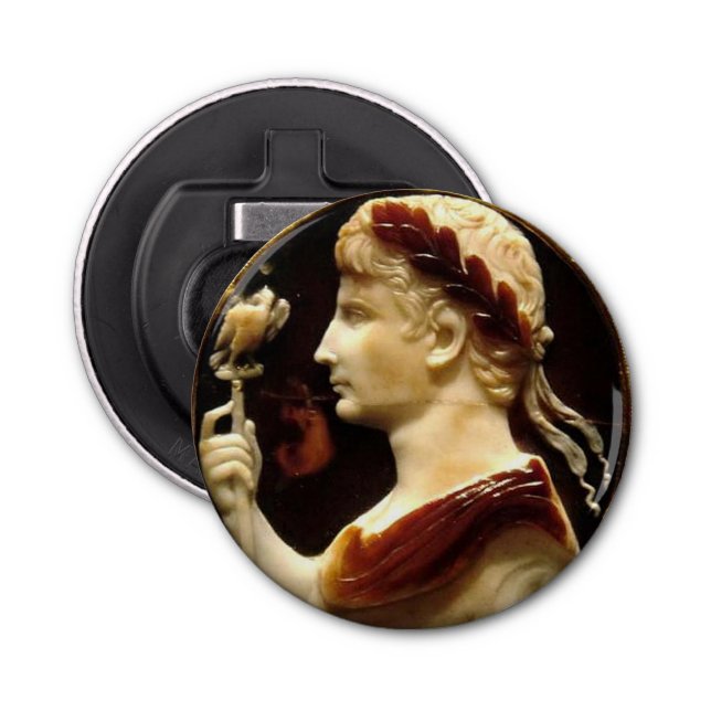 Octavian Augustus Cameo Lothair Kor Ancient Rom Flasköppnare (Framsidan)