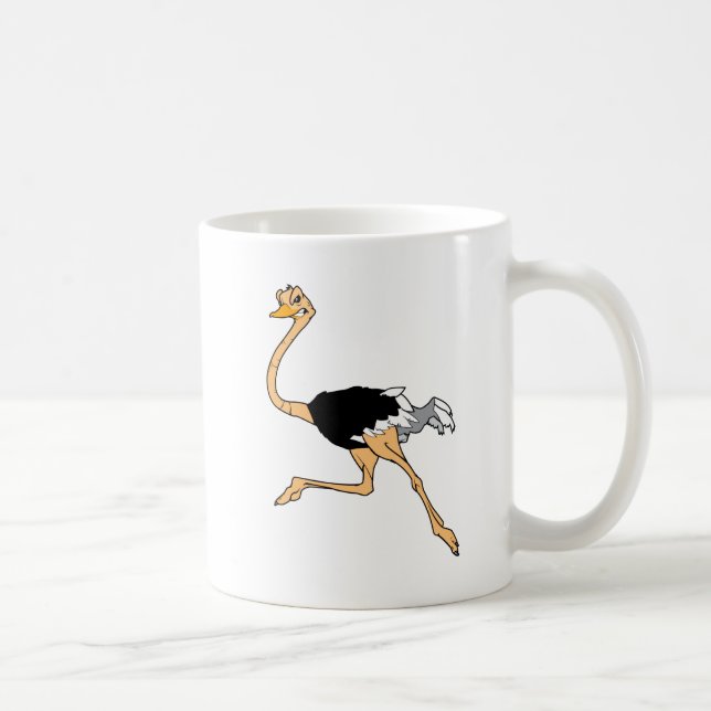 Octavio Ostrich Kaffemugg (Höger)