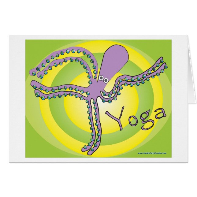 OctaYoga Hälsningskort (Framsidan Horizontal)