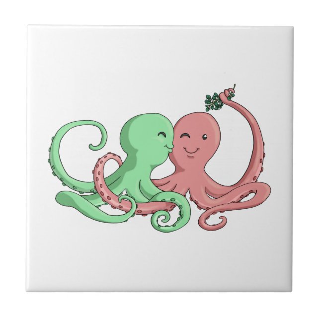 Octi Mistletoe Kakelplatta (Framsidan)