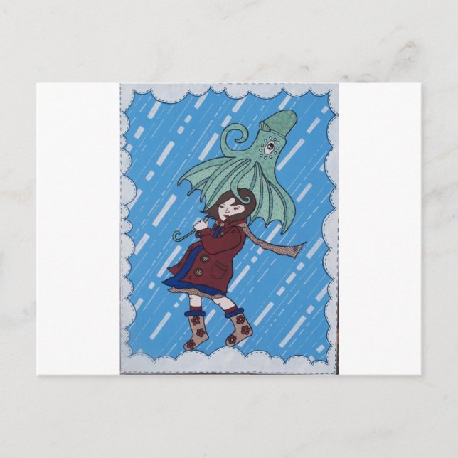 Octibrella! Vykort (Framsida)