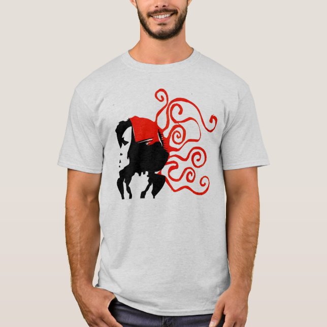 Octo huvudtryck t shirt (Framsida)