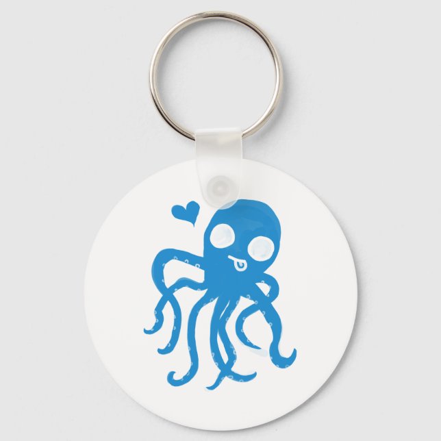 Octo-kärlek Nyckelring (Framsida)