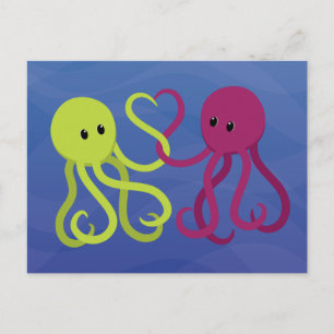 Octo Kärlek Vykort