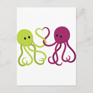 Octo Kärlek Vykort