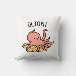 Octo-paj Funny Octopus Paj Pun Kudde
