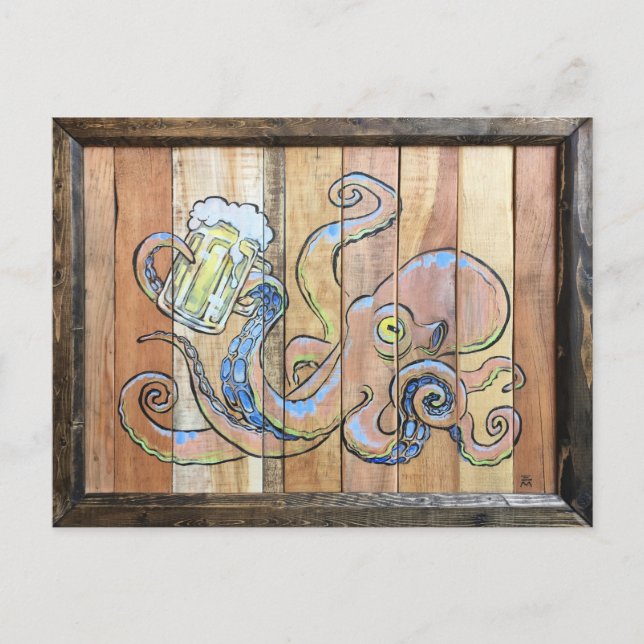 OctoBeer Vykort (Framsida)