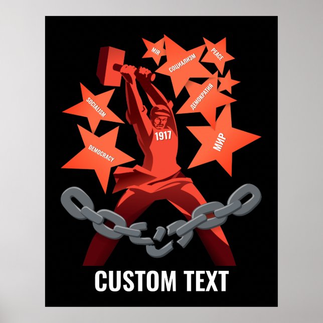 October 1917 poster (Framsidan)