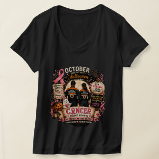 October Heroes™ | Civilförsvar Bröstcancer A T Shirt