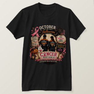 October Hjältar™ | Civil Bevarande Bröstcancer A T Shirt
