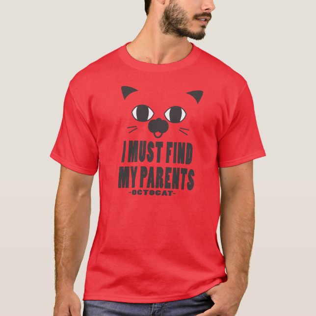 Octocat! Tee Shirt (Framsida)