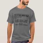 Octogenarian Definition 80 Years Old 80th Birthday T Shirt<br><div class="desc">Lustigt ordspråk och en unik Octogenarian Definition top. Minimalistisk söt 80- och 89-årig klädmerch. Coolans vintage - misströstan grunge design</div>