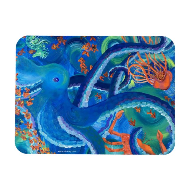 Octopacifica Magnet (Horisontell)