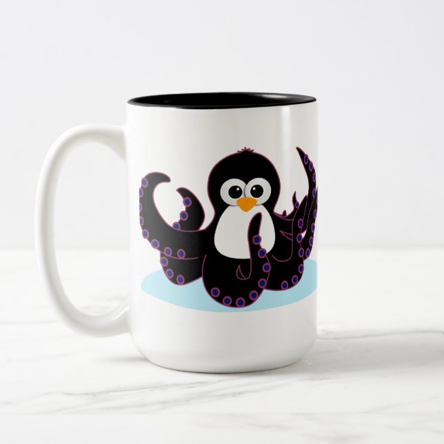 Octopenguin mugg (Vänster)