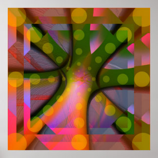 Octopenträdgård Poster