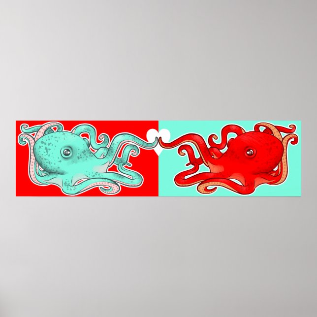 Octopi Attraktion Poster (Framsidan)