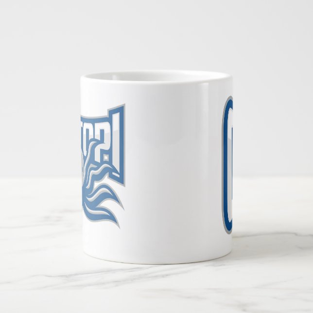 Octopi kaffemugg - 20oz jumbo mugg (Framsidan)