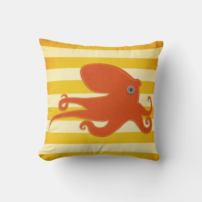 Octopi kudder kudde (Framsida)