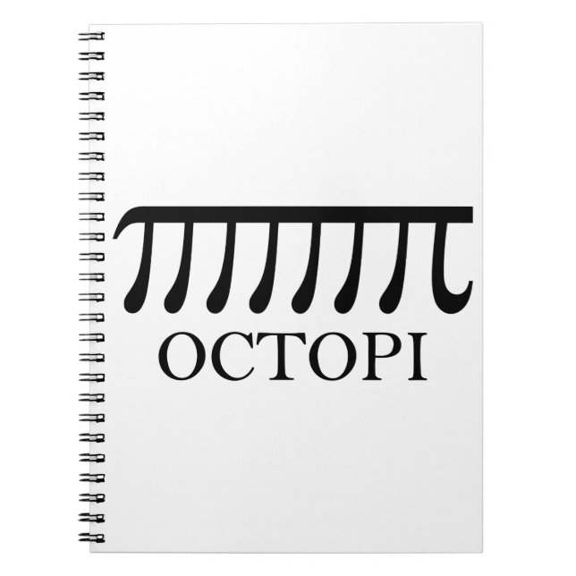 Octopi - Lättbuk (I) Anteckningsbok (Framsidan)