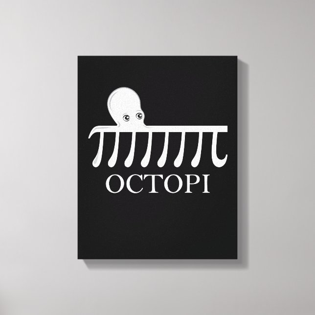 Octopi - Lättbuk (I) Canvastryck (Framsida)