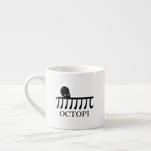 Octopi - Lättbuk (I) Espressomugg (Vänster)