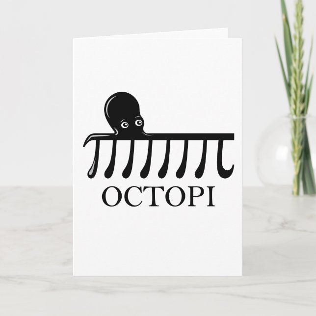 Octopi - Lättbuk (I) Helgkort (Framsida)