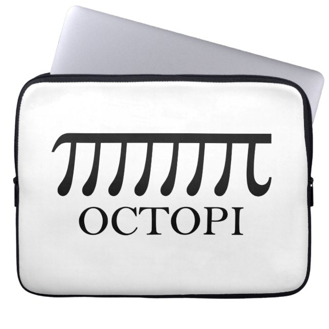 Octopi - Lättbuk (I) Laptop Fodral (Framsidan)