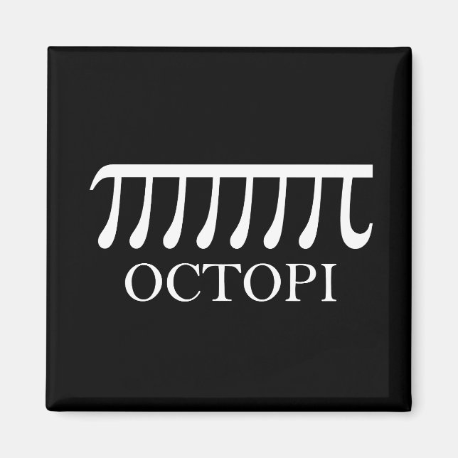 Octopi - Lättbuk (I) Magnet (Framsidan)
