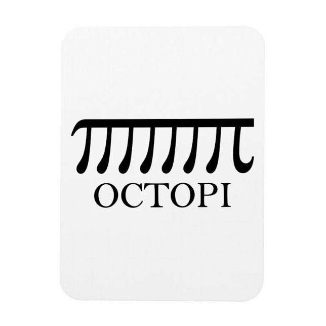 Octopi - Lättbuk (I) Magnet (Vertikal)