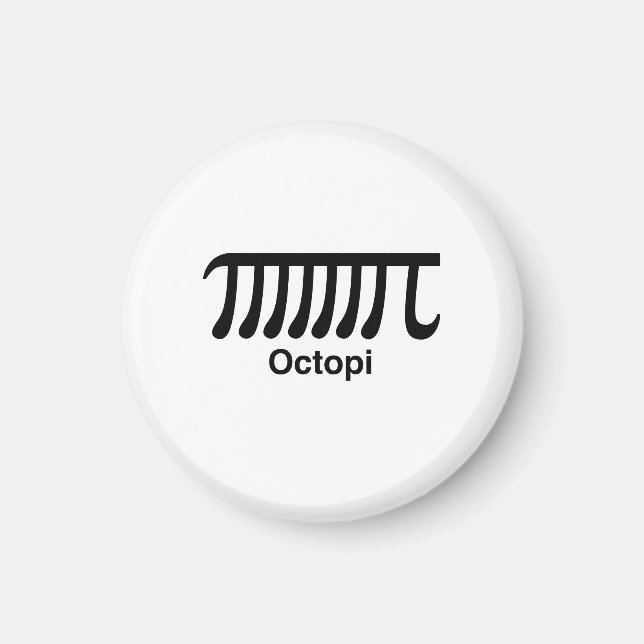Octopi Magnet (Framsidan)