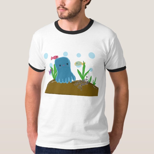 Octopi plaskar tee (Framsida)