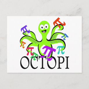 Octopi Vykort
