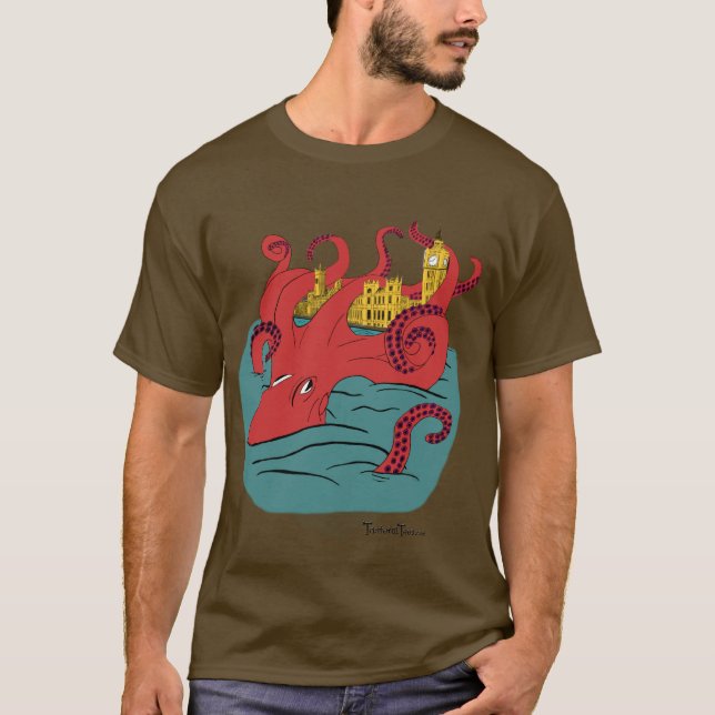 Octopiparlament T Shirt (Framsida)