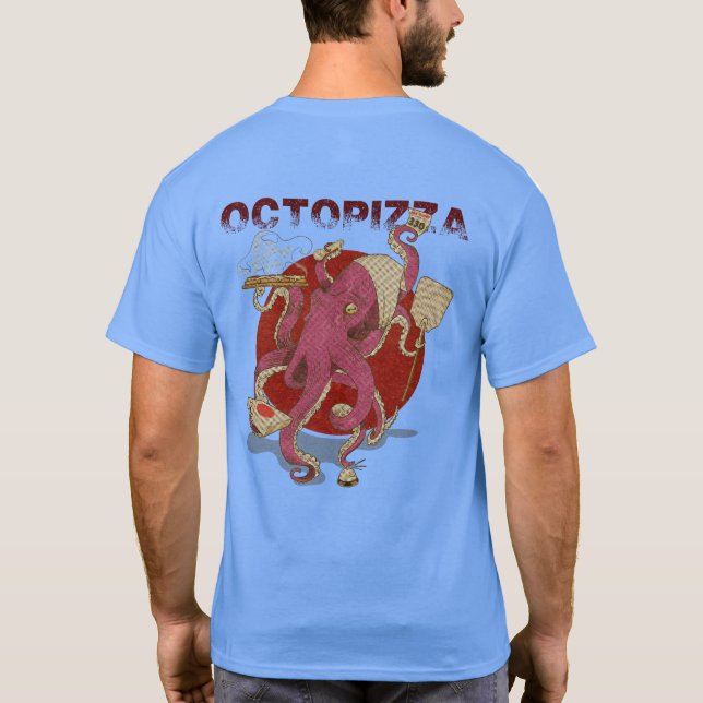 Octopizza T Shirt (Baksida)
