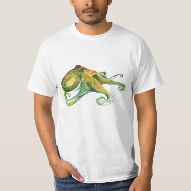 octopus1 t shirt (Framsida)